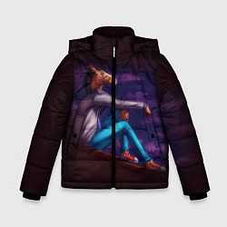 Куртка зимняя для мальчика BoJack, цвет: 3D-красный