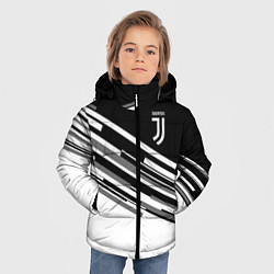 Куртка зимняя для мальчика FC Juventus: B&W Line, цвет: 3D-черный — фото 2