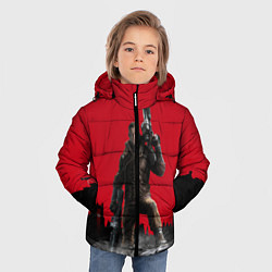 Куртка зимняя для мальчика Soldier: William Blaskovitz, цвет: 3D-черный — фото 2