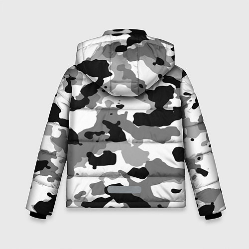 Зимняя куртка для мальчика FC Juventus: Camouflage / 3D-Красный – фото 2