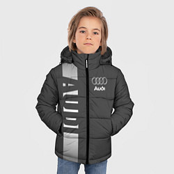 Куртка зимняя для мальчика Audi: Grey Sport, цвет: 3D-красный — фото 2