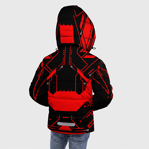 Зимняя куртка для мальчика CS:GO - Кирилл / 3D-Светло-серый – фото 4