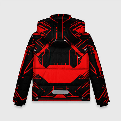 Зимняя куртка для мальчика CS:GO - Владислав / 3D-Красный – фото 2