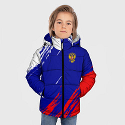 Куртка зимняя для мальчика RUSSIA SPORT, цвет: 3D-красный — фото 2