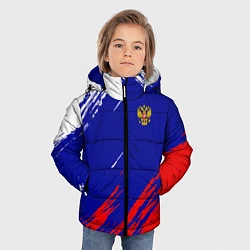Куртка зимняя для мальчика RUSSIA SPORT, цвет: 3D-черный — фото 2