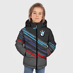 Куртка зимняя для мальчика BMW BRAND COLOR, цвет: 3D-светло-серый — фото 2