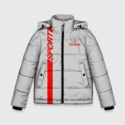 Зимняя куртка для мальчика Toyota: Silver Sport