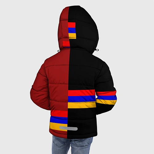 Зимняя куртка для мальчика Armenia / 3D-Светло-серый – фото 4