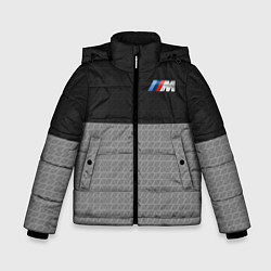 Куртка зимняя для мальчика BMW 2018 M Sport, цвет: 3D-черный