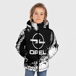 Куртка зимняя для мальчика Opel: Black Spray, цвет: 3D-черный — фото 2