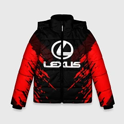 Куртка зимняя для мальчика Lexus: Red Anger, цвет: 3D-красный