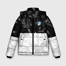 Куртка зимняя для мальчика BMW BLACK COLLECTION, цвет: 3D-светло-серый