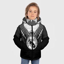 Куртка зимняя для мальчика FC Real Madrid: Black Style, цвет: 3D-черный — фото 2