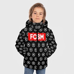 Куртка зимняя для мальчика FCSM Supreme, цвет: 3D-черный — фото 2