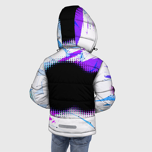 Зимняя куртка для мальчика Rainbow Six Siege: Color Style / 3D-Светло-серый – фото 4