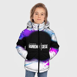 Куртка зимняя для мальчика Rainbow Six Siege: Color Style, цвет: 3D-светло-серый — фото 2