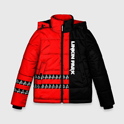 Зимняя куртка для мальчика Linkin Park: Red & Black