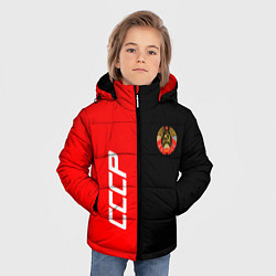 Куртка зимняя для мальчика СССР: Red Collection, цвет: 3D-светло-серый — фото 2
