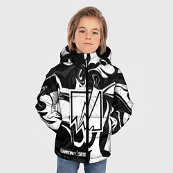 Куртка зимняя для мальчика Rainbow Six: Black & White, цвет: 3D-черный — фото 2