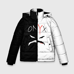 Куртка зимняя для мальчика ONYX, цвет: 3D-черный