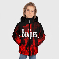 Куртка зимняя для мальчика The Beatles: Red Flame, цвет: 3D-черный — фото 2