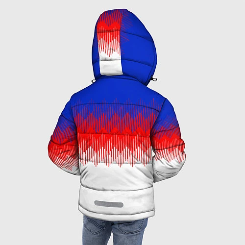 Зимняя куртка для мальчика Сборная Англии: Тренировочная ЧМ-2018 / 3D-Светло-серый – фото 4
