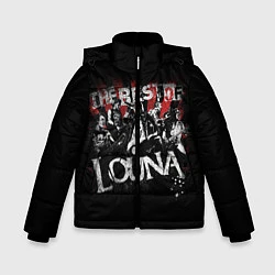 Куртка зимняя для мальчика The best of Louna, цвет: 3D-черный