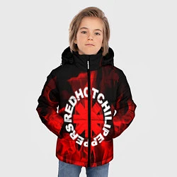 Куртка зимняя для мальчика RHCP: Red Flame, цвет: 3D-черный — фото 2