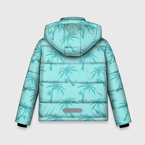 Зимняя куртка для мальчика GTA VC: Blue Palms / 3D-Красный – фото 2