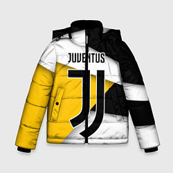 Куртка зимняя для мальчика FC Juventus, цвет: 3D-светло-серый