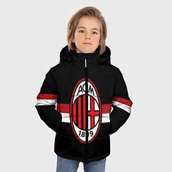Куртка зимняя для мальчика AC Milan 1899, цвет: 3D-светло-серый — фото 2
