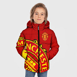 Куртка зимняя для мальчика FC Man United: Red Exclusive, цвет: 3D-красный — фото 2