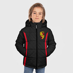 Куртка зимняя для мальчика Porsche: Sport Edition, цвет: 3D-черный — фото 2