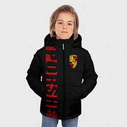 Куртка зимняя для мальчика Porsche: Red Line, цвет: 3D-красный — фото 2