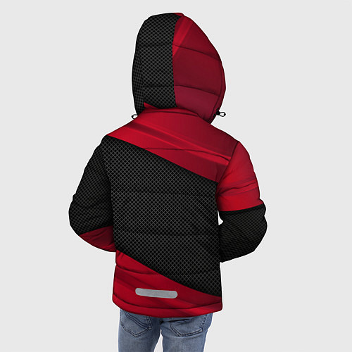 Зимняя куртка для мальчика Volkswagen: Red Sport / 3D-Светло-серый – фото 4