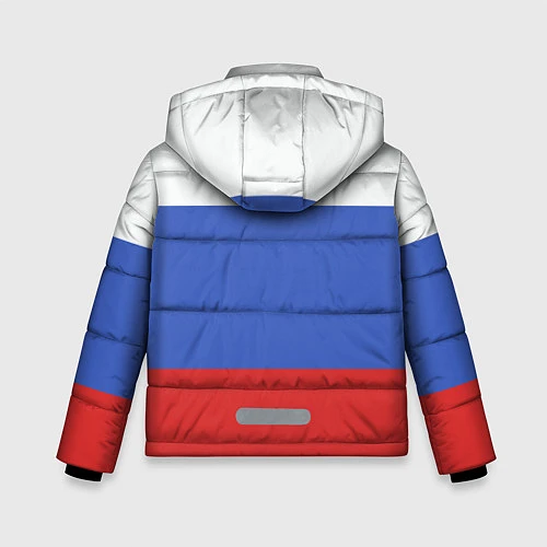 Зимняя куртка для мальчика Russia Footballer / 3D-Красный – фото 2
