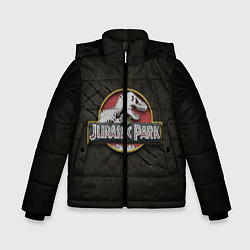 Куртка зимняя для мальчика Jurassic Park, цвет: 3D-черный