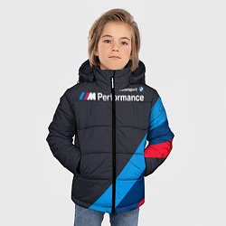 Куртка зимняя для мальчика BMW M Performance, цвет: 3D-черный — фото 2