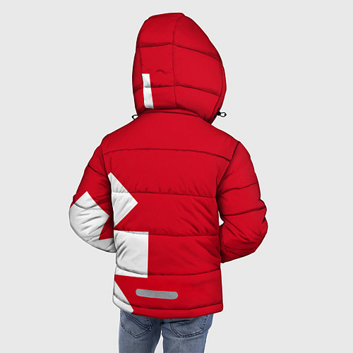 Зимняя куртка для мальчика RHCP: Red Style / 3D-Светло-серый – фото 4