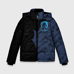Куртка зимняя для мальчика CS:GO Team Liquid, цвет: 3D-светло-серый