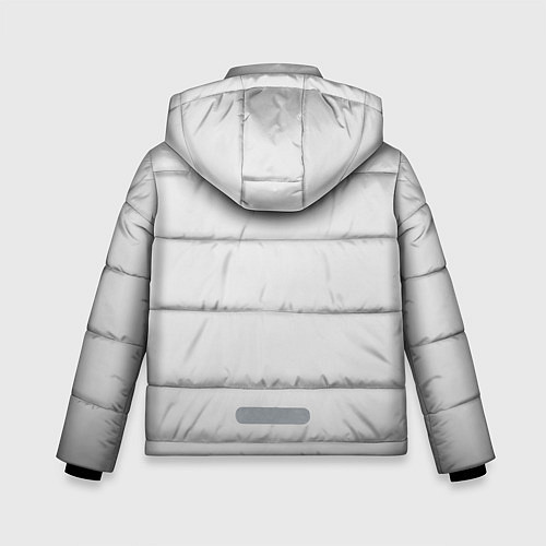 Зимняя куртка для мальчика Унесенные призраками / 3D-Светло-серый – фото 2