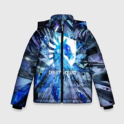 Куртка зимняя для мальчика Team Liquid: Splinters, цвет: 3D-черный