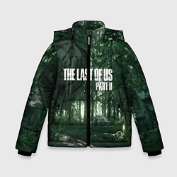 Куртка зимняя для мальчика The Last Of Us: Dark Forest, цвет: 3D-черный
