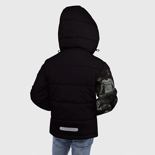 Зимняя куртка для мальчика RONALDO 7 / 3D-Светло-серый – фото 4