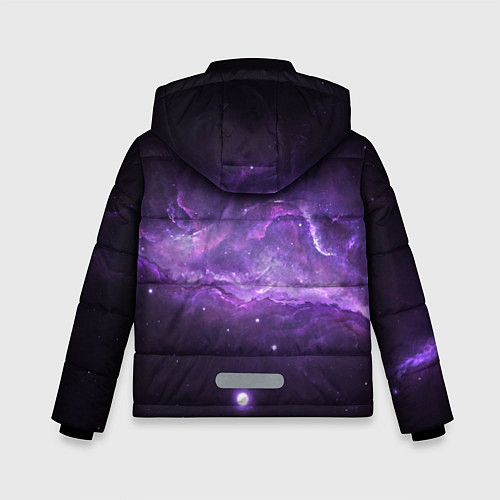 Зимняя куртка для мальчика BTS: Violet Space / 3D-Красный – фото 2
