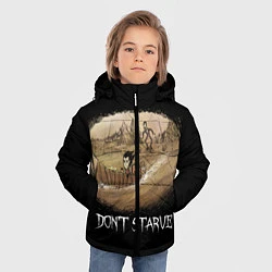 Куртка зимняя для мальчика Don't starve stories, цвет: 3D-красный — фото 2