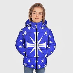 Куртка зимняя для мальчика Far Cry 5: Blue Cult Symbol, цвет: 3D-черный — фото 2