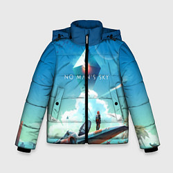 Куртка зимняя для мальчика No Man’s Sky: Atlas Rises, цвет: 3D-черный