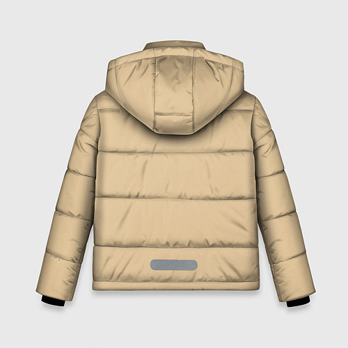 Зимняя куртка для мальчика Игривые корги / 3D-Красный – фото 2