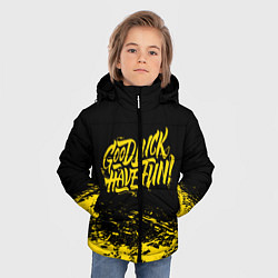 Куртка зимняя для мальчика GLHF: Black Style, цвет: 3D-черный — фото 2
